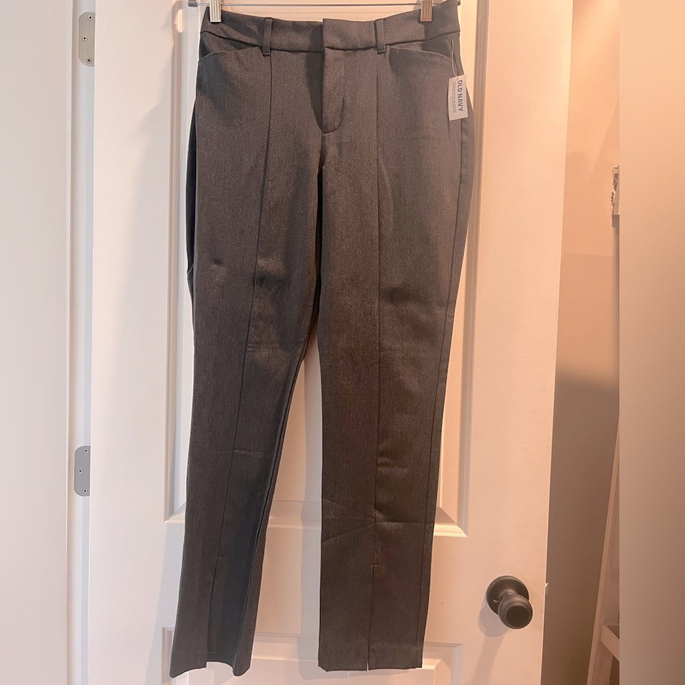 Old Navy High-Rise Pixie Skinny Split Hem Pants